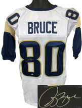 Isaac Bruce signed St. Louis White Custom Stitched Pro Style Football Jersey XL- - £96.18 GBP