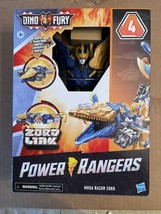 Power Rangers Dino Fury Mosa Razor Zord 4  Morph Action Figure Hasbro New In box - £38.43 GBP