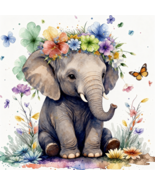 Cute Elephant Diamond Art Painting Kits for Kids-DP06 - $15.90+