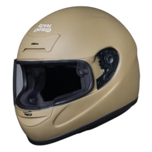  Royal Enfield Full Face Helmet with Clear Visor Matt Desert Storm - £114.80 GBP+