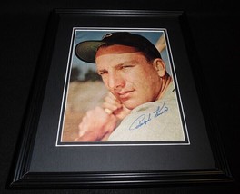 Ralph Kiner Signed Framed 11x14 Photo Display Pirates - £62.31 GBP