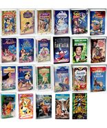 WALT DISNEY VHS MICKY PINOCCHIO HUNCHBACK BAMBI LION KING CINDERELLA ALA... - $9.99