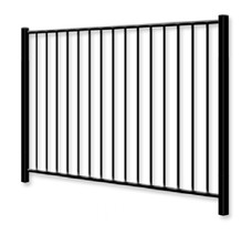 ALUMINUM  FENCE 4 ft x 6ft ASSEMBLED PANEL Pool Code “Read Item Details” - £62.53 GBP