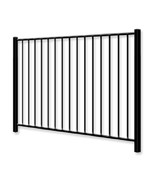 ALUMINUM  FENCE 4 ft x 6ft ASSEMBLED PANEL Pool Code “Read Item Details” - $78.23