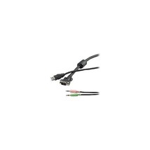Belkin Omniview Soho Series KVM Cable, USB w/Audio 1.8m  - $92.00
