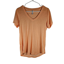 Athleta Women&#39;s Tops Athleta Breezy Scoop V Tee Light Warm Sunset Small - $22.84