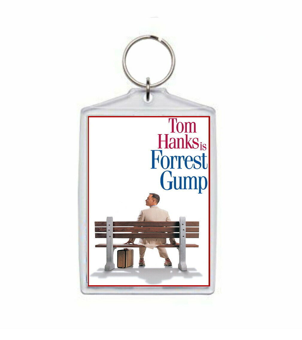 Primary image for Forrest Gump Movie Poster Large KeyChain 3 X 4 inches