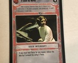 Star Wars CCG Trading Card Vintage 1995 #4 It Could Be Worse Carrie Fisher - $1.97