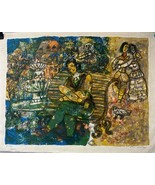Theo  Tobiasse La boheme 1972 Limited Hand Signed Lithograph on Wove Pap... - $1,343.42 CAD