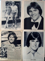 BRUCE JENNER ~ 21 B&amp;W Clippings, Articles, PIN-UPS Caitlyn Jenner from 1977-1983 - £6.55 GBP