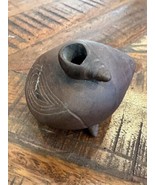 Yixing Tripod &#39;Snail&#39; Water Dropper Antique Clay 19th Century - $156.67