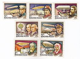 Hongrie, Ensemble De 7 Timbres, MNH, Ah 418 - $4.12