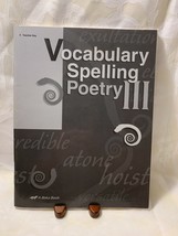 A Beka Book Vocabulary Spelling Poetry III Quizzes Teacher Key 9th Grade... - £2.94 GBP