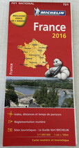 Michelin 721 National France 2016 Full Map Index - $163.80 MXN