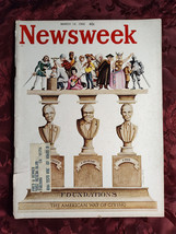 Newsweek March 14 1966 3/66 Foundations Cancer Vietnam - £5.10 GBP