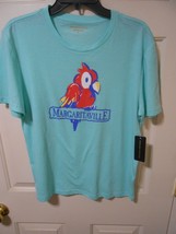 NEW Margitaville unisex T-shirt Top size Large Teens Kids colorful Parrot  - £9.46 GBP