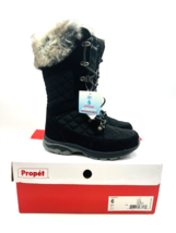 Propet Peri Water Resistant Cold Weather Boots- Black, US 6M - £27.65 GBP