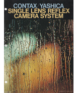 Contax/Yashica Single Len Reflex Camera System Fold Out Poster Brochure - £3.14 GBP