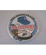 THE INSIDE TRACK 1996 LIONEL RAILROAD CLUB TIN PIN BUTTON    H19 - $70.20 MXN