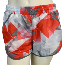 Under Armor Women&#39;s Headgear Athletic Running Shorts Orange/Grey S - $259.91 MXN