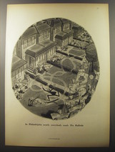 1953 The Bulletin Newspaper Ad - cartoon by Richard Decker - Lawn Mower - £14.45 GBP