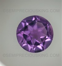 Natural Amethyst Brazil Round Faceted Cut 11x11mm Lavender Purple Color VVS Clar - £39.80 GBP