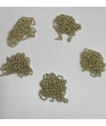 Lotto All&#39;Ingrosso 5 Corde Di Perle Finte Ogni Hanno Un 152cm Lunghezza - $52.91 CAD