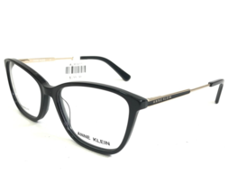 Anne Klein Eyeglasses Frames AK5080 001 BLACK Gold Cat Eye Full Rim 56-16-140 - £32.78 GBP