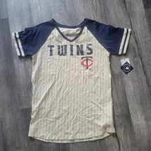 Minnesota Twins Girls Youth XL 14-16 Jersey T-Shirt Official Licensed MLB NWT - £10.27 GBP