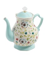The Pioneer Woman ~ &quot;Kari&quot; ~ 2.4-Quart Tea Pot ~ Stoneware ~ Floral Design - £35.96 GBP