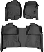 SMARTLINER Floor Mats 2 Row Liner Set Black Compatible With 2007-2013 Si... - €136,81 EUR