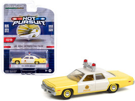 1974 Dodge Monaco Yellow White Las Vegas Metropolitan Police Department Nevada H - £15.50 GBP