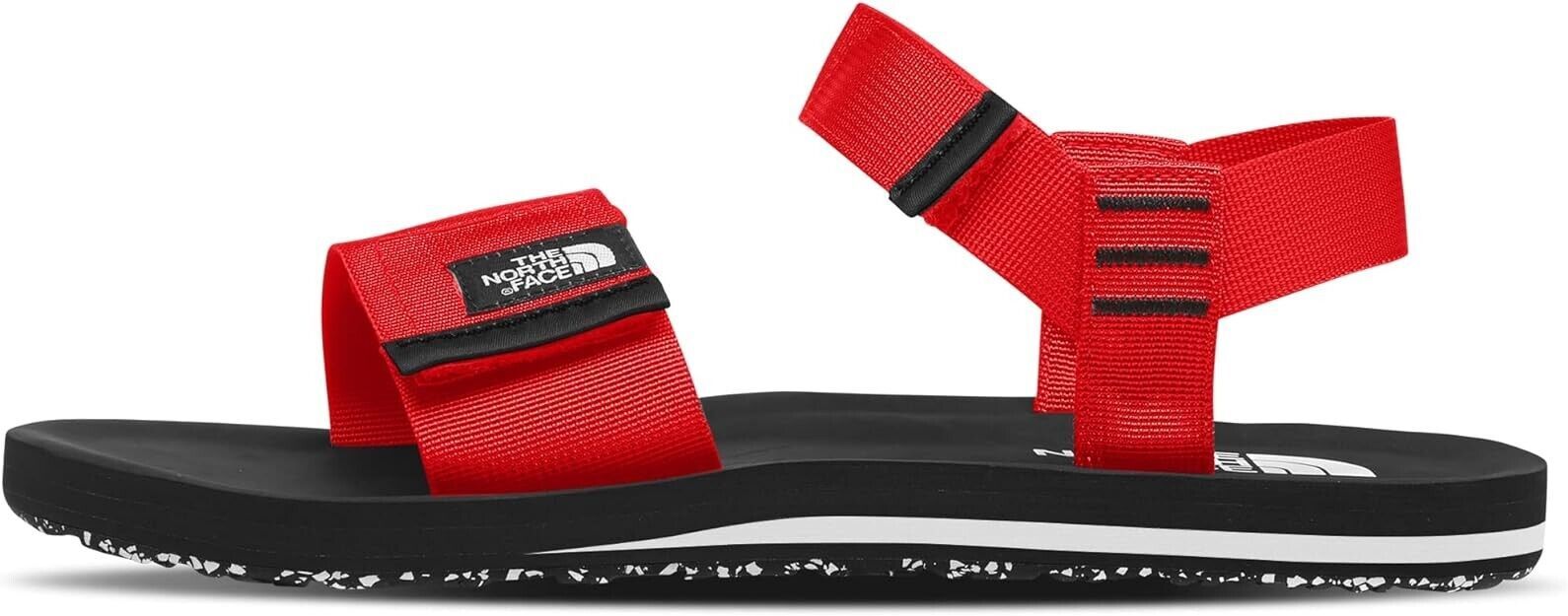 THE NORTH FACE Skeena Sandals Mens 10 Red Black NEW - £35.50 GBP