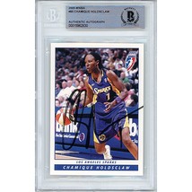 Chamique Holdsclaw Los Angeles Sparks Signed 2005 WNBA Beckett BGS On-Card Auto - £76.75 GBP