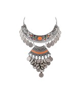Aradhya Oxidized Silver Silver Plated and Necklace Set for Women&#39;s &amp; Girl&#39;s - £17.26 GBP