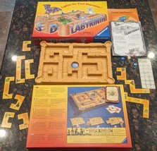 CIB Ravensburger 3D Labyrinth Maze Game Complete 2002 Family Kids Board ... - $26.95