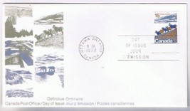 Canada First Day Cover 15 cent Definitive Bighorn Sheep Single - £1.66 GBP