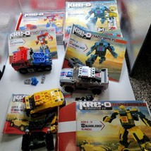 KRE.O Create It Transformers 2 In 1 Bumblebee,Autobot Jazz,Optimus Prime-incompl - $29.69