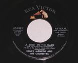 Henry Mancini A Shot In The Dark The Shadows Of Paris 45 Rpm Record RCA ... - €8,56 EUR