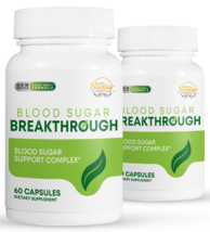 2 Pack Blood Sugar Breakthrough, soporte de azúcar en sangre-60 Cápsulas x2 - £56.06 GBP