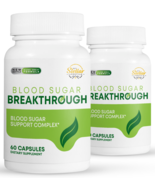 2 Pack Blood Sugar Breakthrough, soporte de azúcar en sangre-60 Cápsulas x2 - €62,26 EUR
