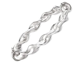 Ross-Simons Italian Sterling Silver Twisted Bangle Bracelet - $544.82