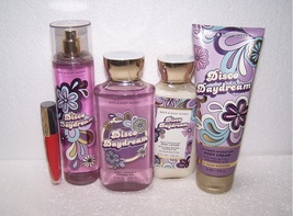 Bath and Body Works Disco Daydream Set  Gel, Lotion, Cream, Mist, Red Li... - £32.46 GBP