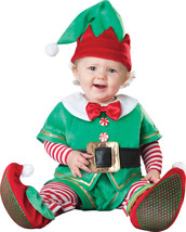 InCharacter Santa&#39;s Lil&#39; Elf Infant/Toddler Costume, Small Green - £134.07 GBP