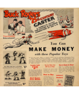 1935 Buck Rogers Junior Caster Mold Advertisement Classic Toys Antique E... - $42.03 CAD