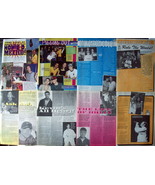 BACKSTREET BOYS ~ 16 Vintage Color and B&amp;W ARTICLES from 1995-1999 ~ Cli... - $141.45 MXN