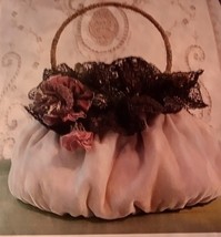 Colour Streams Craft Kit Bag Purse  Chantilly Lace  Southern Belle Alexa... - $30.29