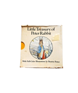 Little Treasury of Peter Rabbit by Beatrice Potter 6 book set - £12.71 GBP