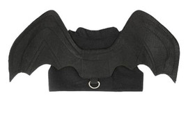 Dog Cat Pet Black Bat Wings Costume Harness Halloween Size Small S NEW - £7.65 GBP
