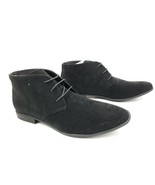 ASOS Design Black Chukka Faux Suede Size 12 UK 13 US Boots - £27.21 GBP